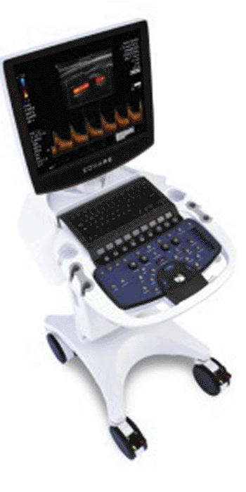 Imagen: El sistema de ultrasonido ZS3 (Fotografía cortesía de Zonare Medical Systems).